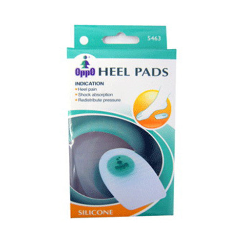 Oppo Silicone Gel Heel Pads With Cushion, Size : Large - 1 Pair